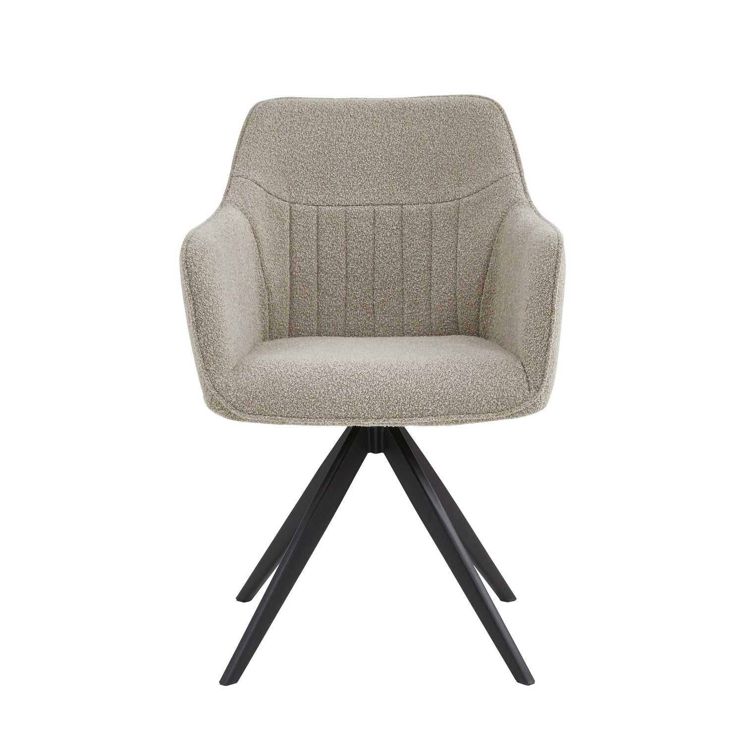 Chaise de salle à manger Yade - Boucle beige