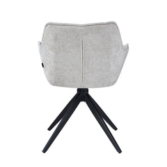 Yasmin Sedia Da Pranzo - Ciniglia Beige