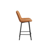 Zera Barkrukken - Cognac Microfiber