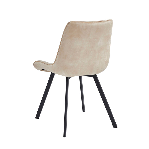 Zera Eetkamerstoel - Beige Adore Velvet