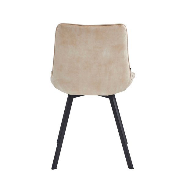Zera Eetkamerstoel - Beige Adore Velvet