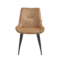 Chaise de salle à manger Zerda - Microfibre beige