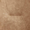Zerd a Dining Ch air - Beige  Microfiber 