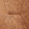 Zerda Dinin g Chair - Co gnac Microfi ber