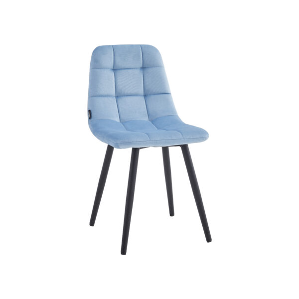 Bambi kinderstoel - Blauw - Velvet